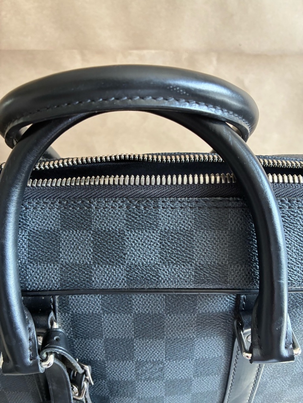 Louis Vuitton Damier Graphite Canvas Porte Documents Voyage GM Travel Bag - Picture 2 of 10